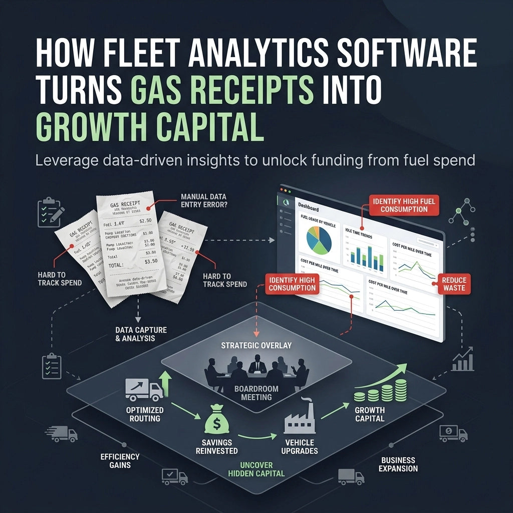 How Fleet Analytics Software Turns Gas Receipts into Growth Capital