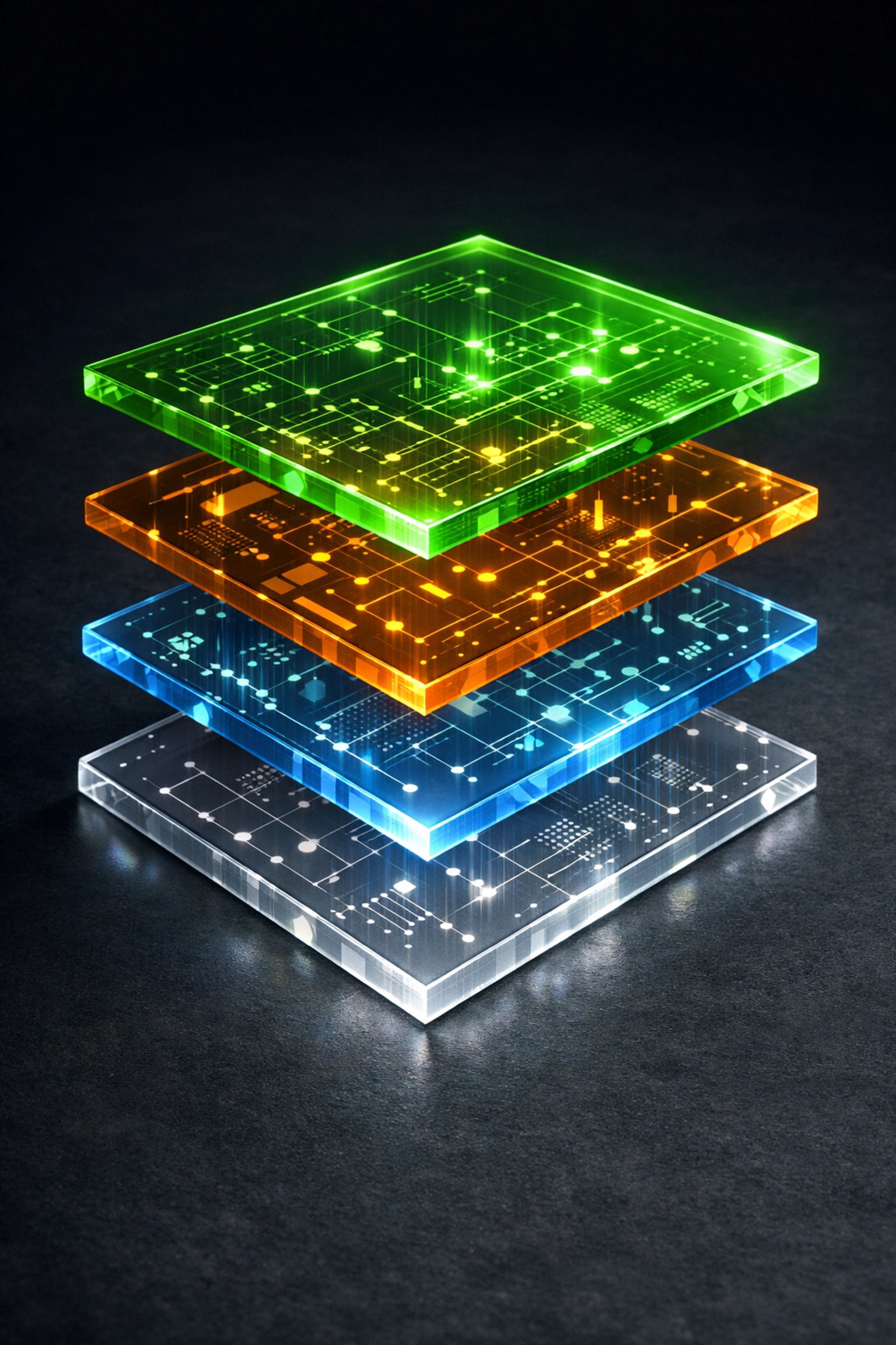 Four-layer Atlas Method framework showing AI operational maturity stages